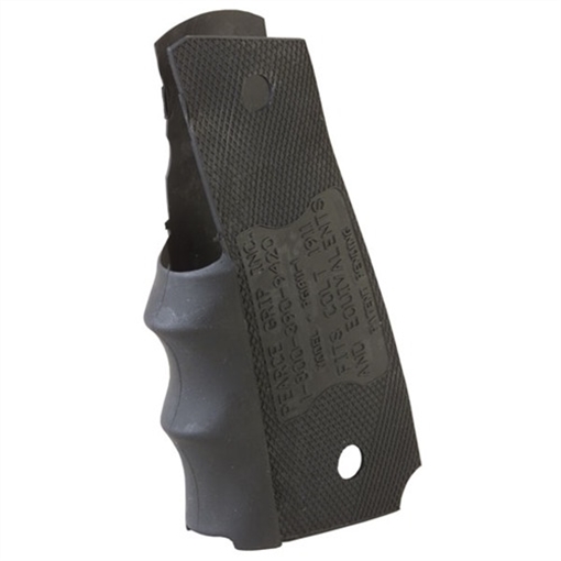 Picture of Pearce Grip PG19111 1911 Finger Groove Insert 1911-Style Government Black Rubber PG1911-1