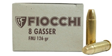 Picture of FIOCCHI 8MM GASSER 126FMJ 50 8G