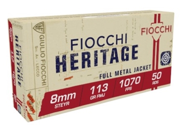 Picture of FIOCCHI 8MM STEYR 113FMJ 50 8S