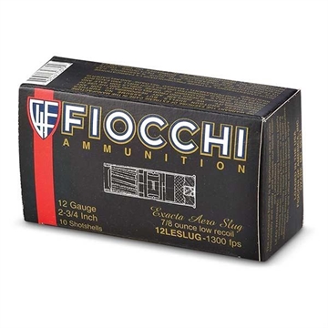 Picture of Fiocchi 12 Gauge 2 3/4 00 Buck 9 Low Recoil Box of 10 Shotshells FIO-12LEOOBK