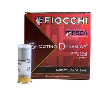 Picture of Fiocchi 12 Gauge Ammo 2 3/4 1 1/8oz #7.5 1200 FPS (10 Boxes of 25 Round) FIO-12SD18X7