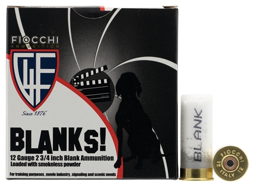 Picture of FIOCCHI BLANKS 25ROUND AMO 12GA 2-3/4" BLANK ( 10 BOXES PER CASE ) 12BLANK