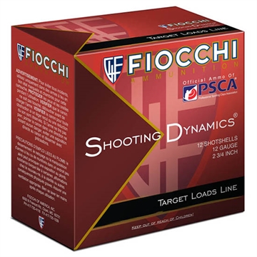 Picture of Fiocchi Fiocchi Shooting Dynamics Shotgun Loads 12 ga. 2.75 in. 1 1/8 oz. 1250 FPS 7.5 Shot 25 rd. 12SD18X7