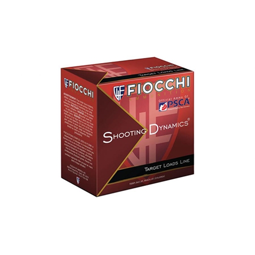 Picture of Fiocchi Fiocchi Shooting Dynamics Shotgun Loads 12 ga. 2.75 in. 1 oz. 1250 FPS 8 Shot 25 rd. 12SD1X8