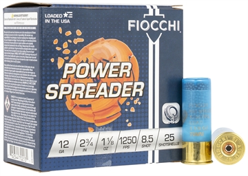 Picture of Fiocchi Ammunition FIOCCHI SPREADER 12GA 1250FPS 1-1/8 OZ #8.5 12SSCX85
