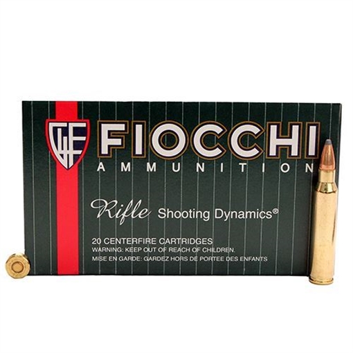 Picture of Fiocchi .223 Remington 55 Gram Pointed Soft Point Ammo (Box of 20 Round) FIO-223B