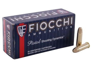 Picture of Fiocchi .38 Special 125 Grain CMJFP Ammo (Box 50) FIO-38ACMJ