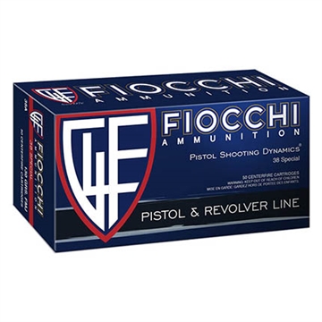 Picture of FIOCCHI 38 SPL 130 GR FMJ 38A