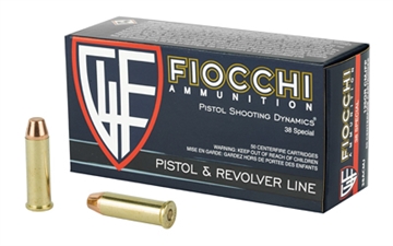 Picture of FIOCCHI 38SPL 125GR CMJ 50/1000 38ACMJ