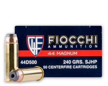 Picture of FIOCCHI 44 MAG 240GR JHP 50/500 44D/500 WM80