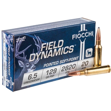 Picture of FIOCCHI 6.5 CREEDMOOR PSP 65CMB