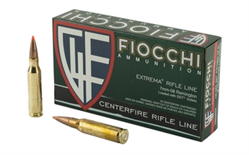 Picture of Fiocchi Hyperformance 7mm-08Rem 139gr Super Shock Tip 20 Per Box/10 Case 7MM08HSA