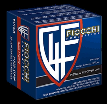 Picture of FIOCCHI 9MM LUGER 147GR XTPJHP 9XTPB25