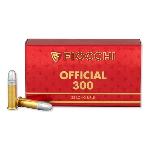 Picture of Fiocchi Ammunition 22 LR 40 Grain Exacta Official Super Match 50 Round Box FIO-22SM300
