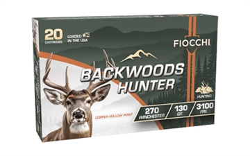 Picture of Fiocchi Ammunition Backwoods Hunter 270BHC