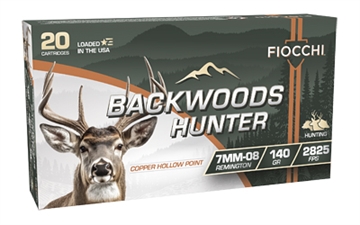 Picture of Fiocchi Ammunition Backwoods Hunter 7MM08BHC