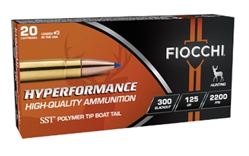 Picture of Fiocchi Ammunition Hyperformance 300BLKH20