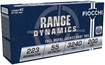 Picture of FIOCCHI RANGE DYNAMICS AMO 223 REM 55GR FMJBT 200-RD ( 5 BOXES PER CASE ) 223ARD