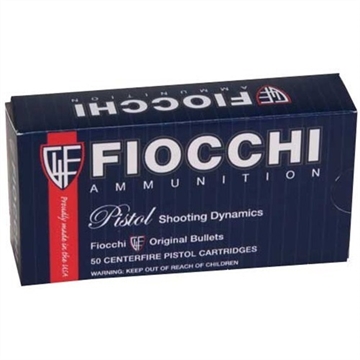 Picture of Fiocchi Range Dynamics 40S&W 170gr Full Metal Jacket Truncated Cone 50 Per Box/20 Case 40SWA