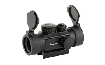 Picture of Firefield Agility, Red Dot Sight, 1X30MM, Multi-Reticle, Red/Green, IPX6 Waterproof, Integrated Mount, Matte Finish, Black, Includes Flip Up Lens Caps FF26008
