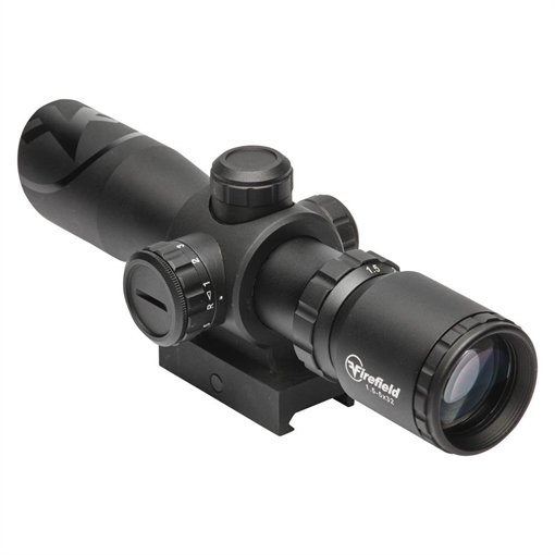 Picture of Firefield Barrage, Rifle Scope, 1.5-5X32MM, Red/Green Illuminated Mil-Dot Reticle, IPX4 Waterproof, Integrated Mount, Matte Finish, Black FF13061