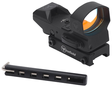 Picture of Firefield Impact Reflex Sight Matte Black 1 x 33 mm x 23 mm 3 MOA/5 MOA Red Dot Multi Reticle FF26022