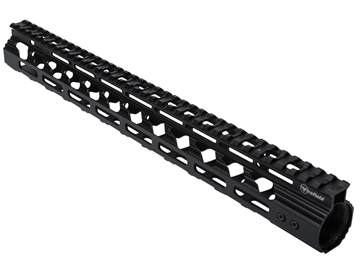 Picture of Firefield Verge Handguard M-LOK Aluminum Black Anodized Picatinny Rail AR Platform 15" Long FF34067