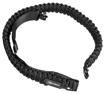 Picture of Firefield Two Point Tactical Sling Black Nylon Paracord 37.50"-45" OAL Adjustable Rifle FF46001