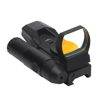 Picture of Firefield Impact Duo Reflex Sight Matte Black 1 x 31 mm x 22 mm 3 MOA/5 MOA Red Dot Multi Reticle Red Laser FF26023
