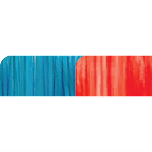 Picture of First String First String Genesis String and Cable Set Electric Blue/Flo Red 5A25-AF-0110156