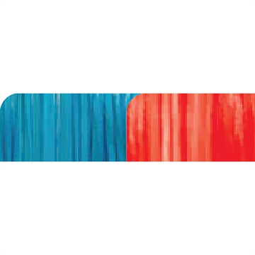 Picture of First String First String Genesis String and Cable Set Electric Blue/Flo Red 5A25-AF-0110156