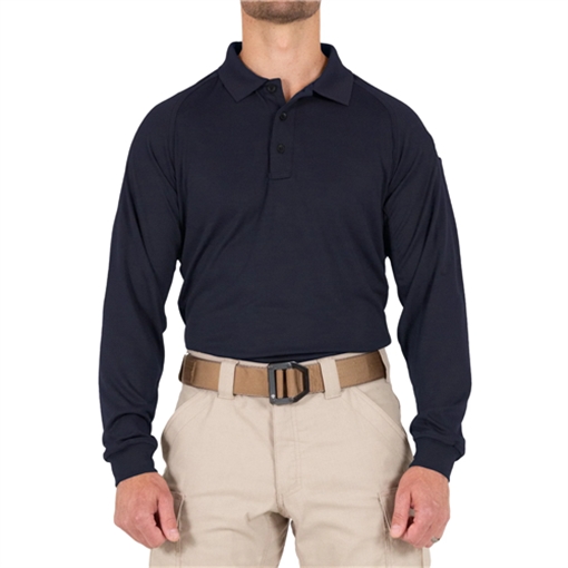 Picture of First Tactical Men's Performance Long Sleeve Polo 111503-729-L-R
