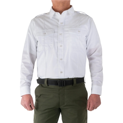Picture of First Tactical M Pro Duty L/S Shirt 111011-010-L-R