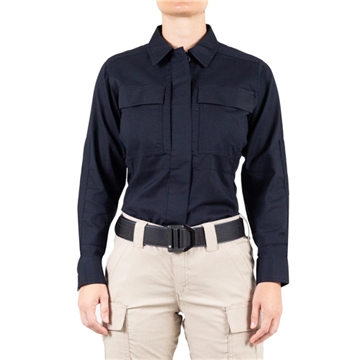 Picture of First Tactical W V2 BDU LS Shirt 121008-729-XS-R