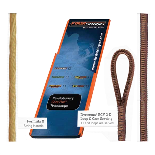 Picture of First String FirstString Classic String Set Buckskin w/Tan Serving Bowtech Assassin 5127-82-0200041