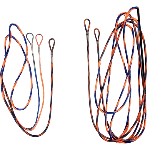 Picture of First String FirstString Genesis String and Cable Set Blue/ Flo Orange 5A25-AM-0110156