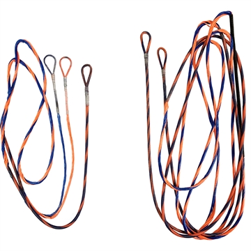 Picture of First String FirstString Genesis String and Cable Set Blue/ Flo Orange 5A25-AM-0110156