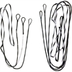 Picture of First String FirstString Genesis String and Cable Set White/ Black 5A25-AI-0110156
