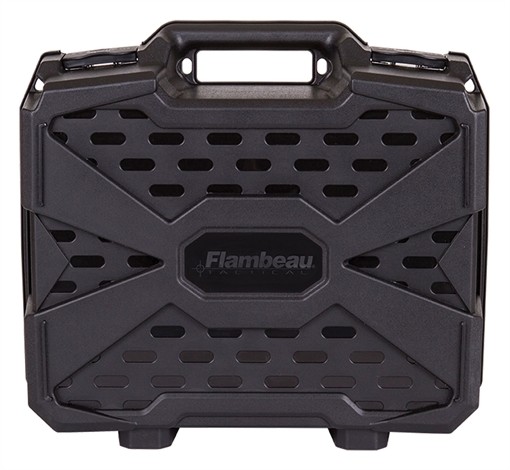 Picture of FLAMBEAU GUNCASE DOUBLE DEEP PISTOL BLACK 15.25X4.8X11.5" W/ZERUST 1511DDP