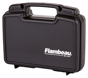 Picture of Flambeau Safe Shot Pistol Pack Case Black Polymer Holds Handgun 6445SC