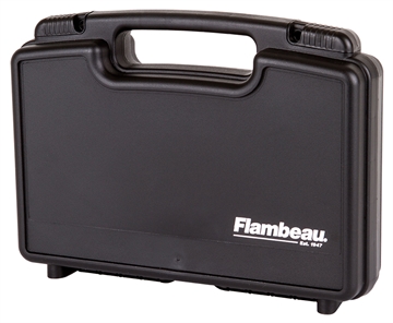 Picture of FLAMBEAU GUNCASE 14" SINGLE HANDGUN BLACK 13.375X7.25X3" SAFESHOT 1411 PISTOL CASE 6450SC