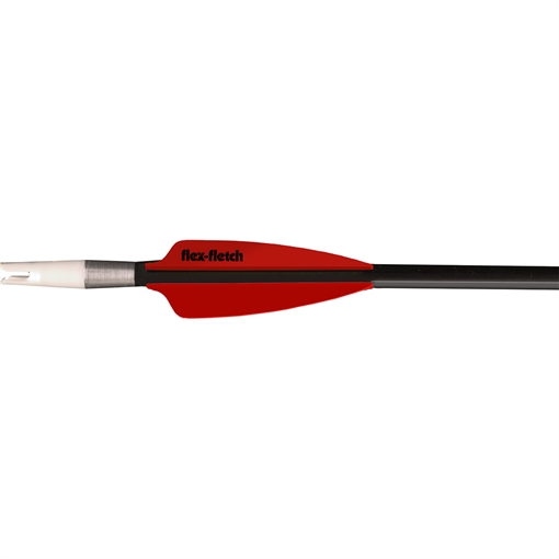 Picture of Flex Fletch Flex Fletch FFP Shield Cut Vanes Red 3.6 in. 39 pk. FFP-360-RD-39