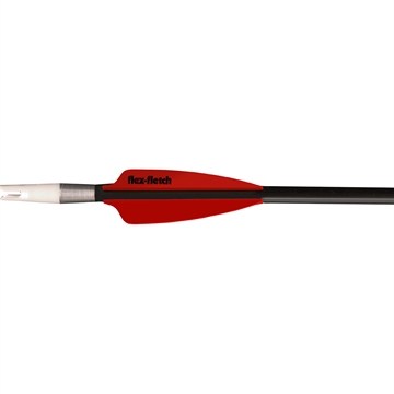 Picture of Flex Fletch Flex Fletch FFP Shield Cut Vanes Red 3.6 in. 39 pk. FFP-360-RD-39