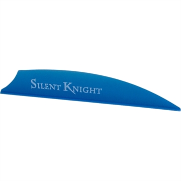 Picture of Flex Fletch Flex Fletch Silent Knight Vanes Flo Blue 3 in. 36 pk. SILENTBFBL