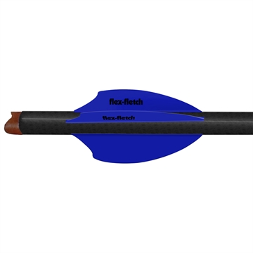 Picture of Flex Fletch Flex Fletch SK2 Vanes Blue 2 in. 100 pk. SK-2-BLU-100