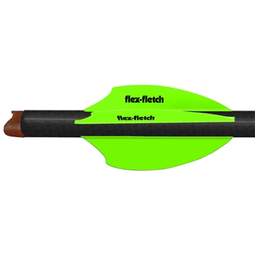 Picture of Flex Fletch Flex Fletch SK2 Vanes Cosmic Green 2 in. 100 pk. SK-2-CG-100