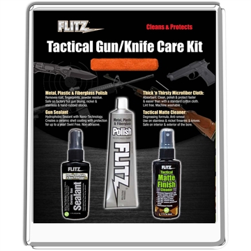 Picture of Flitz Tactical Gun & Knife Care Kit Clamshell TGK41502