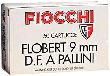 Picture of FIOCCHI AMO FLOBERT 9MM RIMFIRE SHOTSHEELS #9 SHOT 50/RDS PER BOX 9FLS9