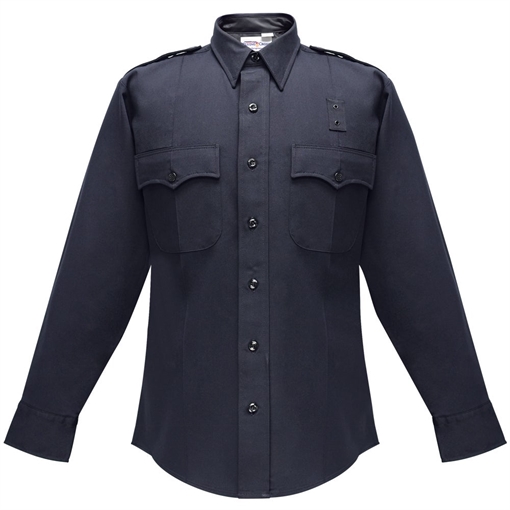 Picture of Flying Cross Deluxe Tactical Long Sleeve Shirt w/ Com Ports - LAPD Navy 48W39 86 15.5 36/37