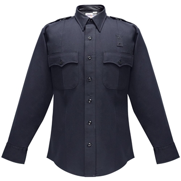 Picture of Flying Cross Deluxe Tactical Long Sleeve Shirt w/ Com Ports - LAPD Navy 48W39 86 15.5 32/33